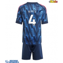 Arsenal Ben White #4 Replica Away Minikit 2025-26 Short Sleeve (+ pants)